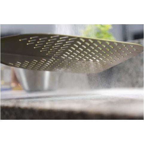 Aluminum perforated round Gold pizza peel