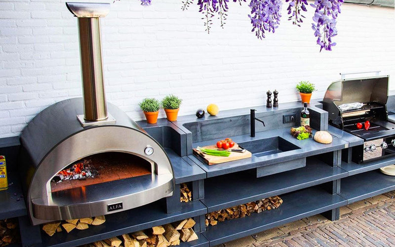 Alfa Pizza Ovens Alfa 4 Pizze Wood Fired Pizza Oven
