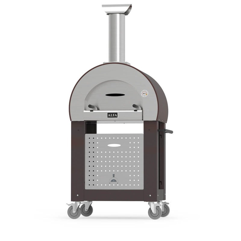 Alfa Pizza Ovens Copper / Color Copper Alfa 5 Minuti Wood Fired Pizza Oven