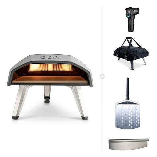 Ooni Gas Oven Ooni Koda 12 | Portable Outdoor Gas Pizza Oven 'Protect & Serve' Bundle