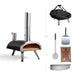 Ooni Wood Fire Pizza Oven Without Gloves Ooni Fyra | Portable Outdoor Wood Pellet Pizza Oven - 'Turn No Burn' Bundle