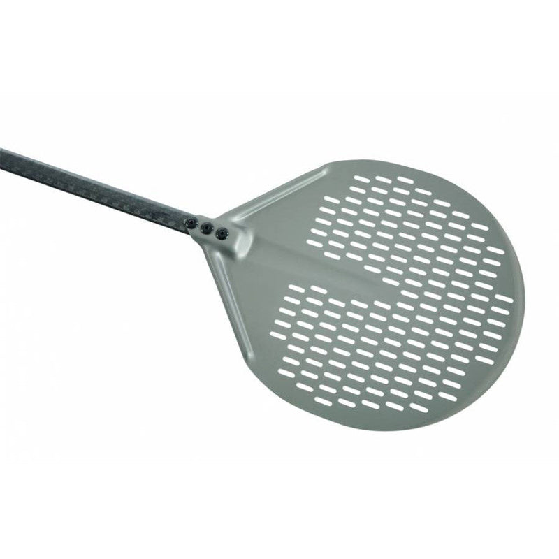 Round Pizza Peel with Aluminum Head and Carbon Fiber Handle