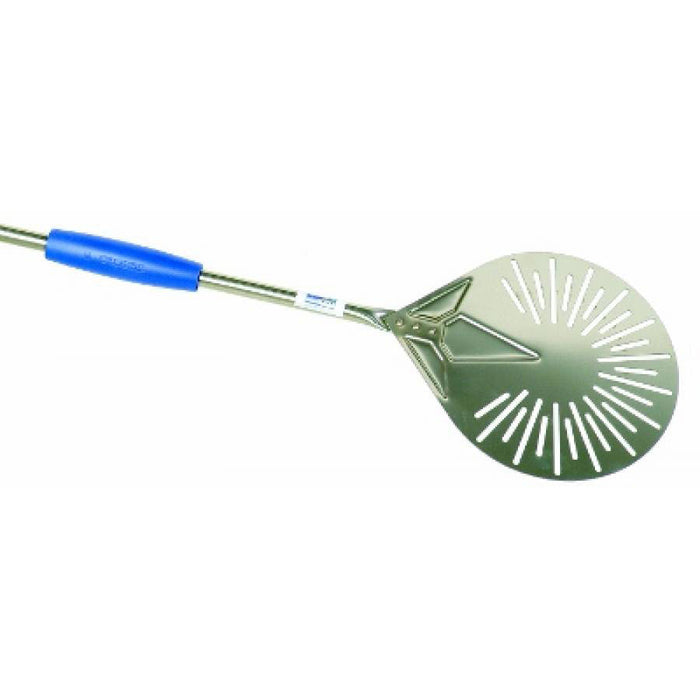 Round Pizza Peel with Perforated Stainless Steel Head